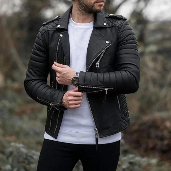 Crested Leather Jackets
