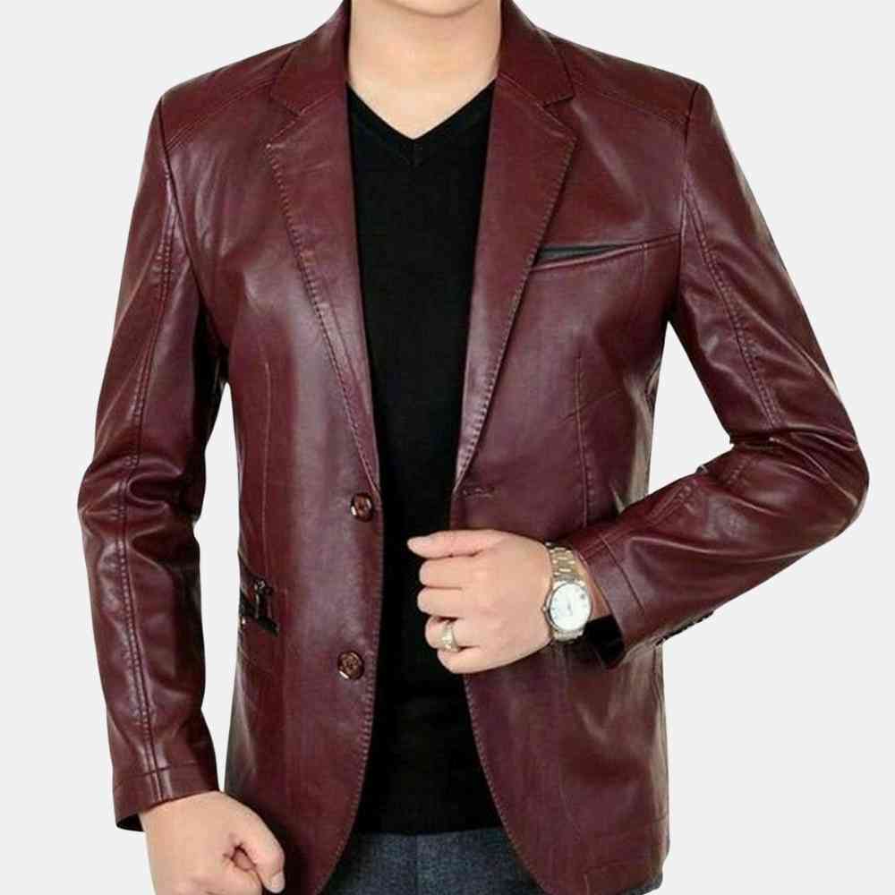 Dark Maroon Color Blazer